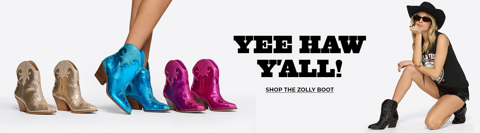 Yee Haw Y'all Shop the Zolly Boot