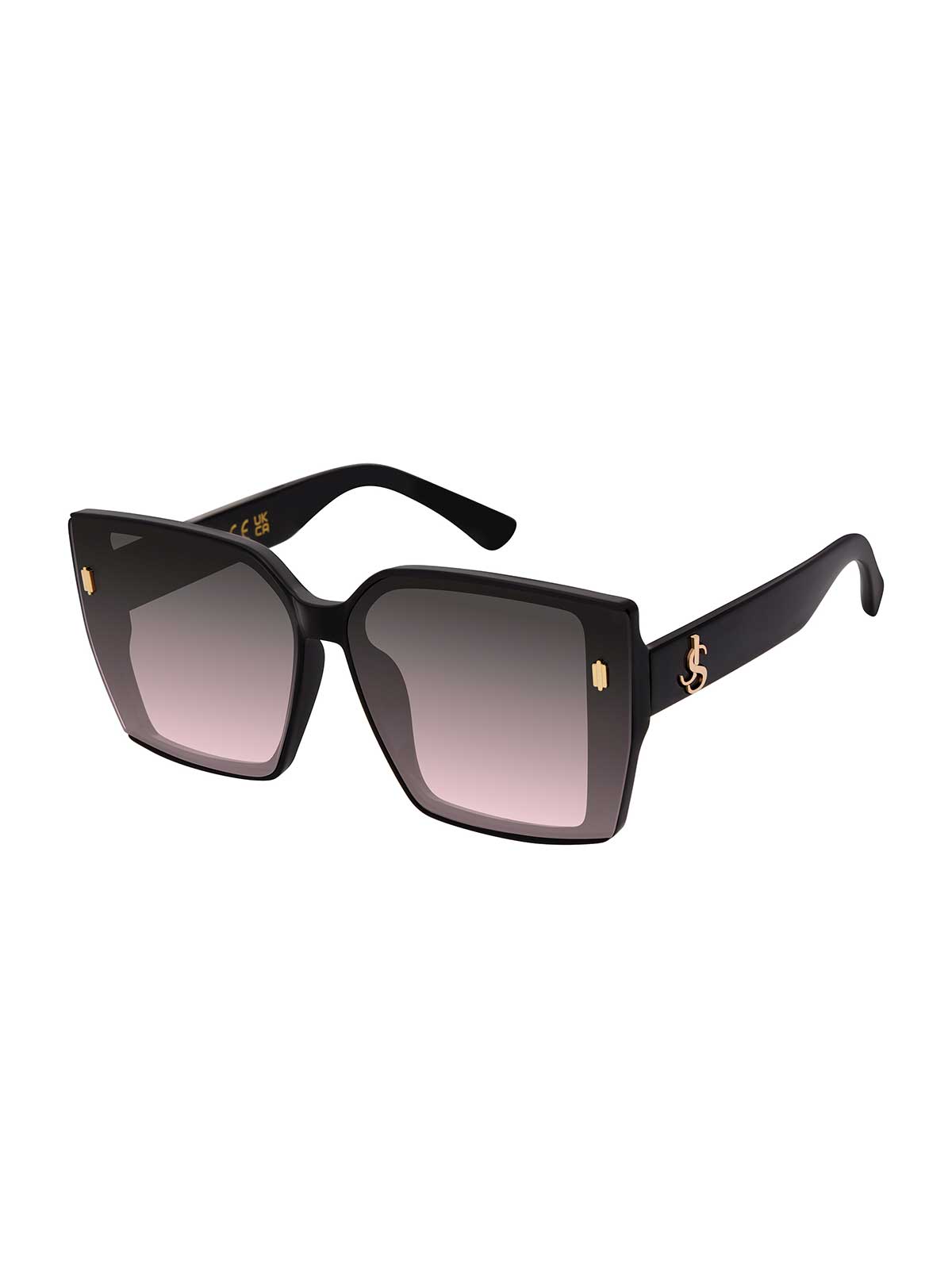 Runway-Ready Square Sunglasses in Black – Jessica Simpson