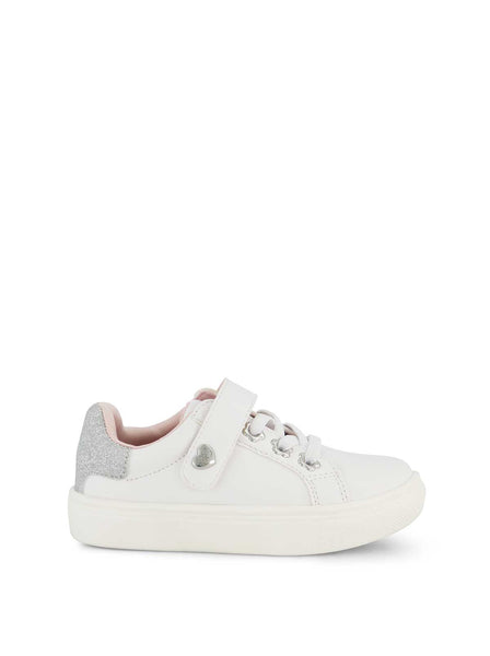 NinaホワイトXS Toddler Gina Bijou Low Sneaker in White – Jessica Simpson