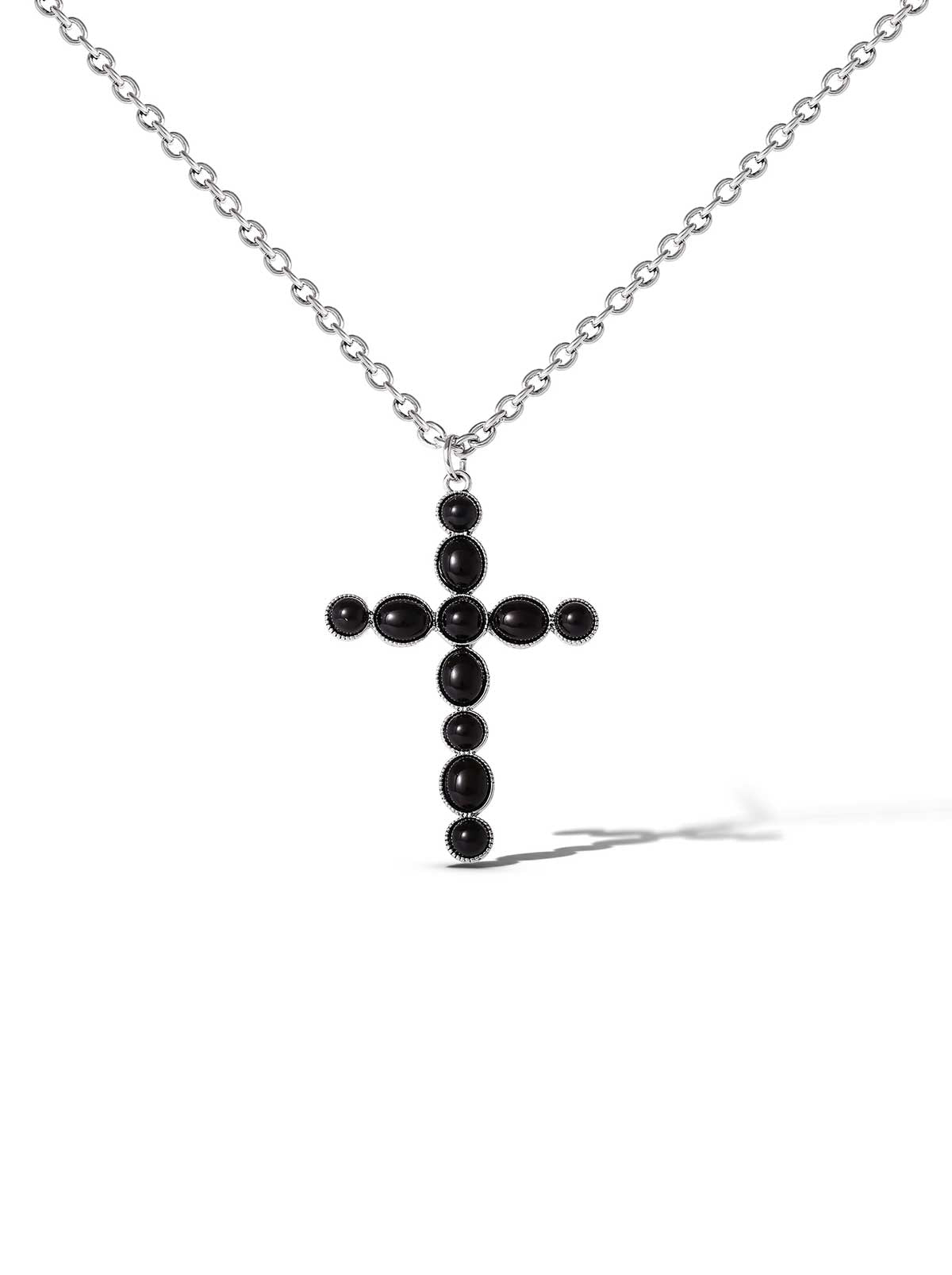Black Cross Necklace – Jessica Simpson