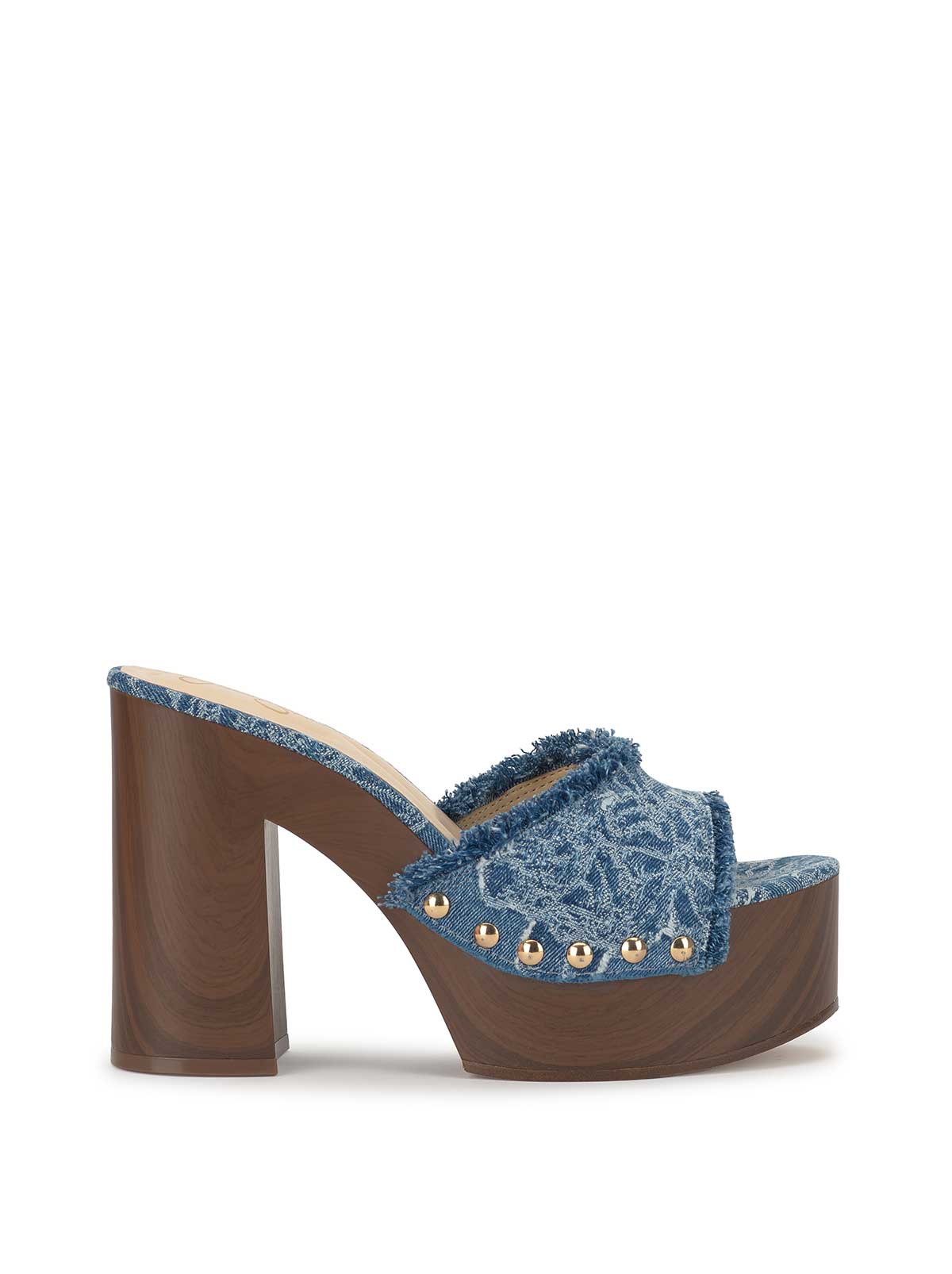 Cezia Platform in Medium Blue – Jessica Simpson