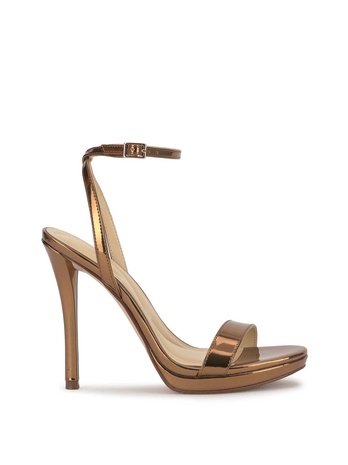 bronze metallic dress sandals Nigella-Bronze Metallic