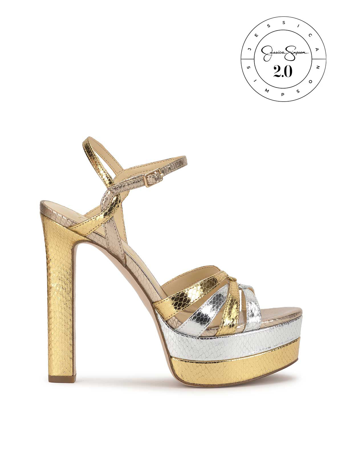 Itzari Platform in Gold & Silver – Jessica Simpson
