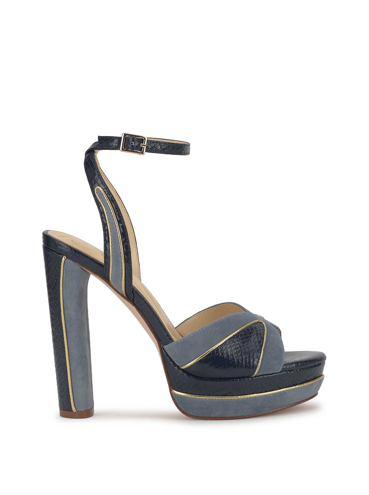 Ivrae Platform in Ash Blue & Dark Knight – Jessica Simpson