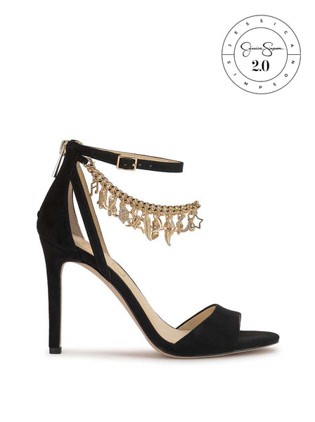 Jessica Simpson Jetser High Heel Sandal in Black