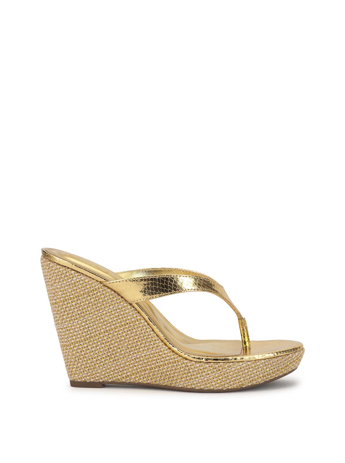 Jyseta Wedge in Gold – Jessica Simpson