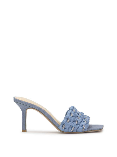 Kasova Heeled Sandal in Denim – Jessica Simpson