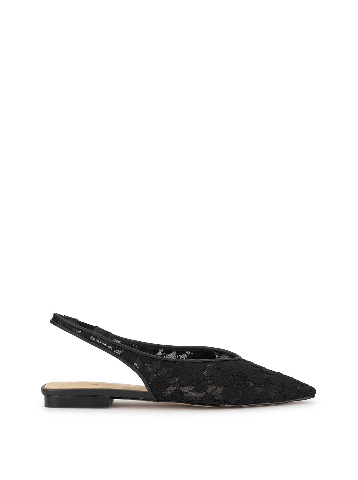 Mezzah Flat in Black Lace – Jessica Simpson