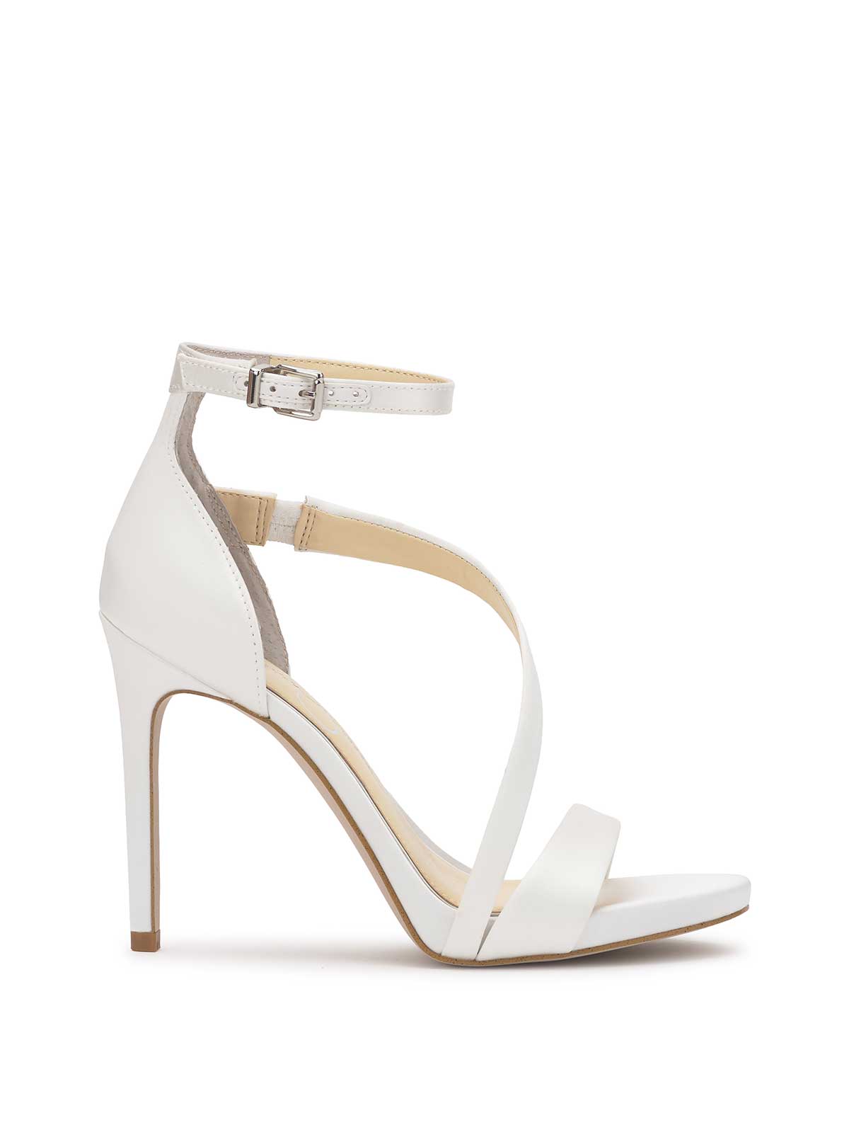 Rayli High Heel Sandal in White Rayli High Heel Sandal in White