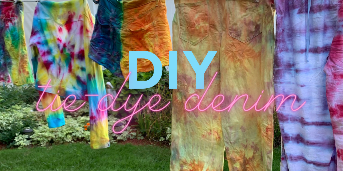 DIY Tie Dye Denim – Honestly WTF