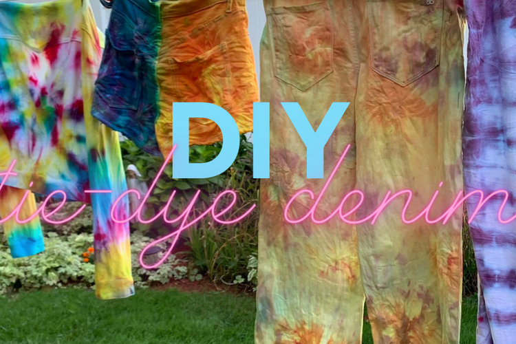 DIY Tie-Dye Denim
