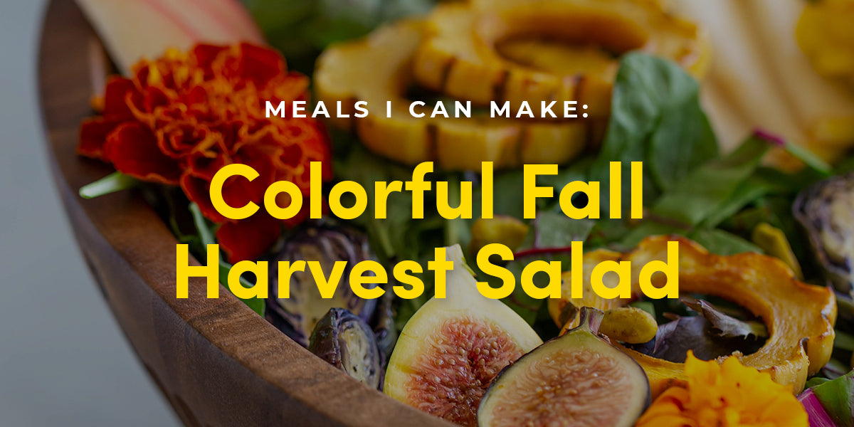 Meals I Can Make: Colorful Fall Harvest Salad