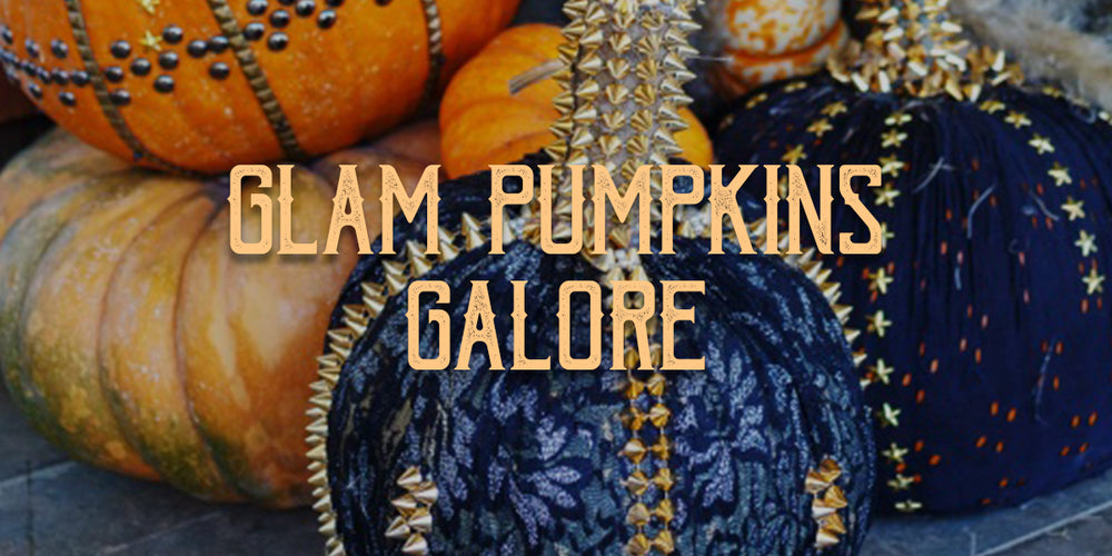 Glam Pumpkins Galore