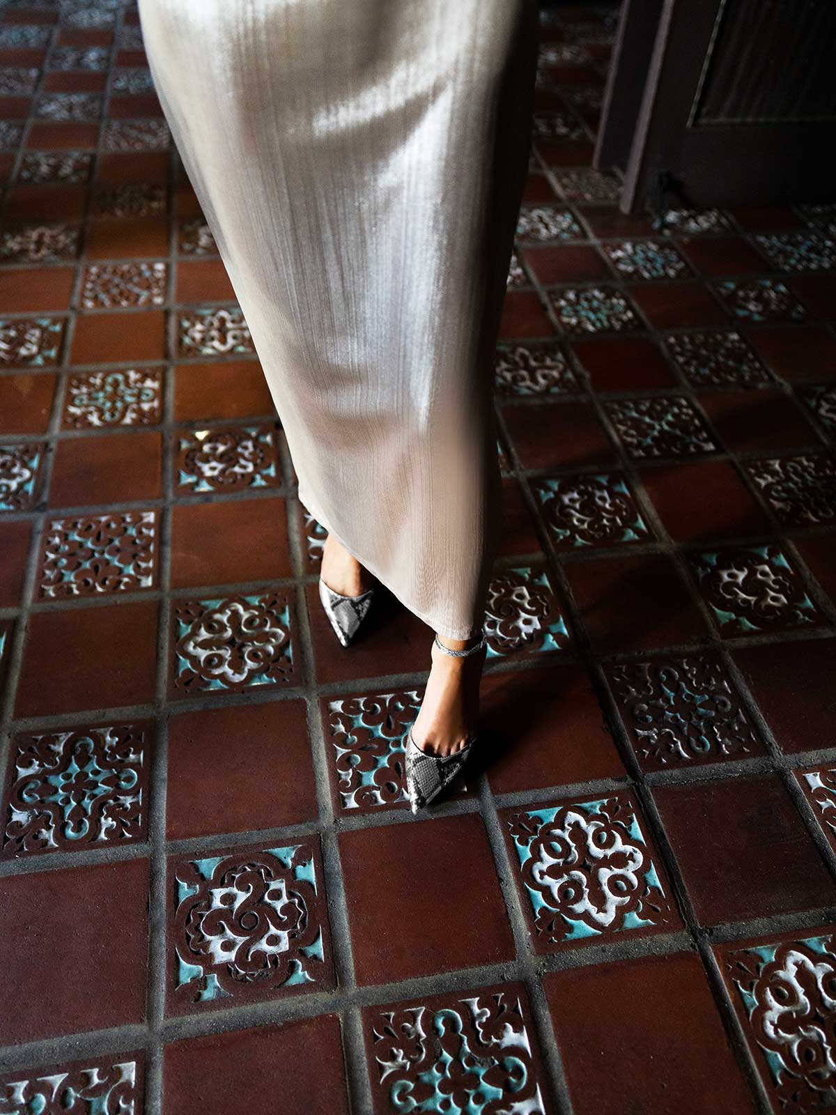 ★専用★JOSE MOON ／ LAYERED LIKE CAMI DRESS Semi-Sheer Double Layer Lace Cami Dress | COMMENSE