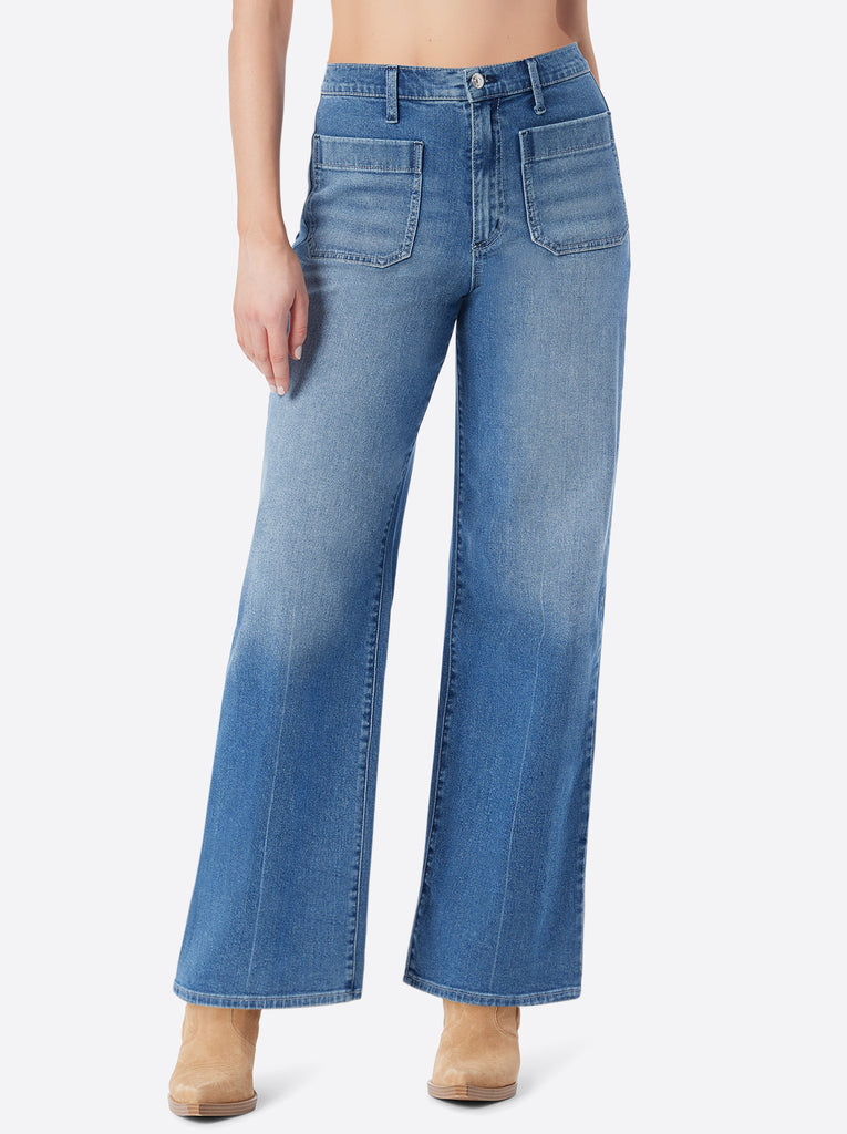 Starstruck Wide Leg Jean in Laguna