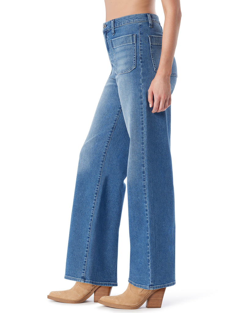 Starstruck Wide Leg Jean in Laguna