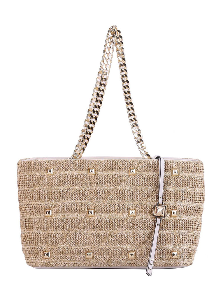 Lexi Tote in Straw Natural
