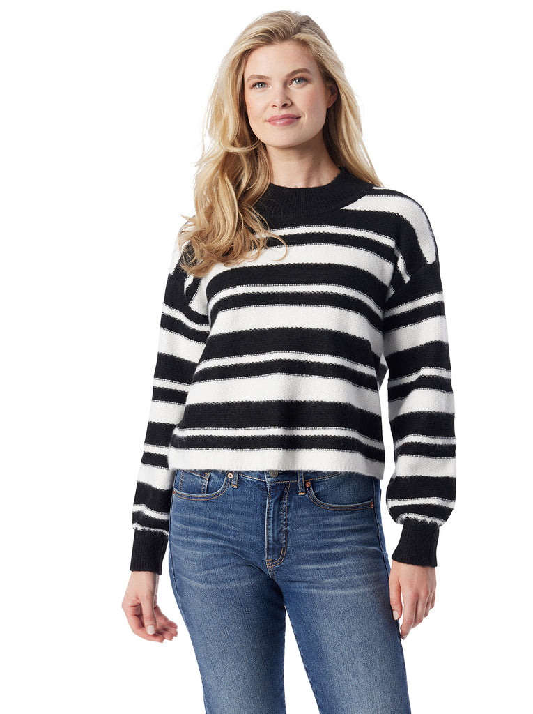 Portia Sweater in Anthracite Combo