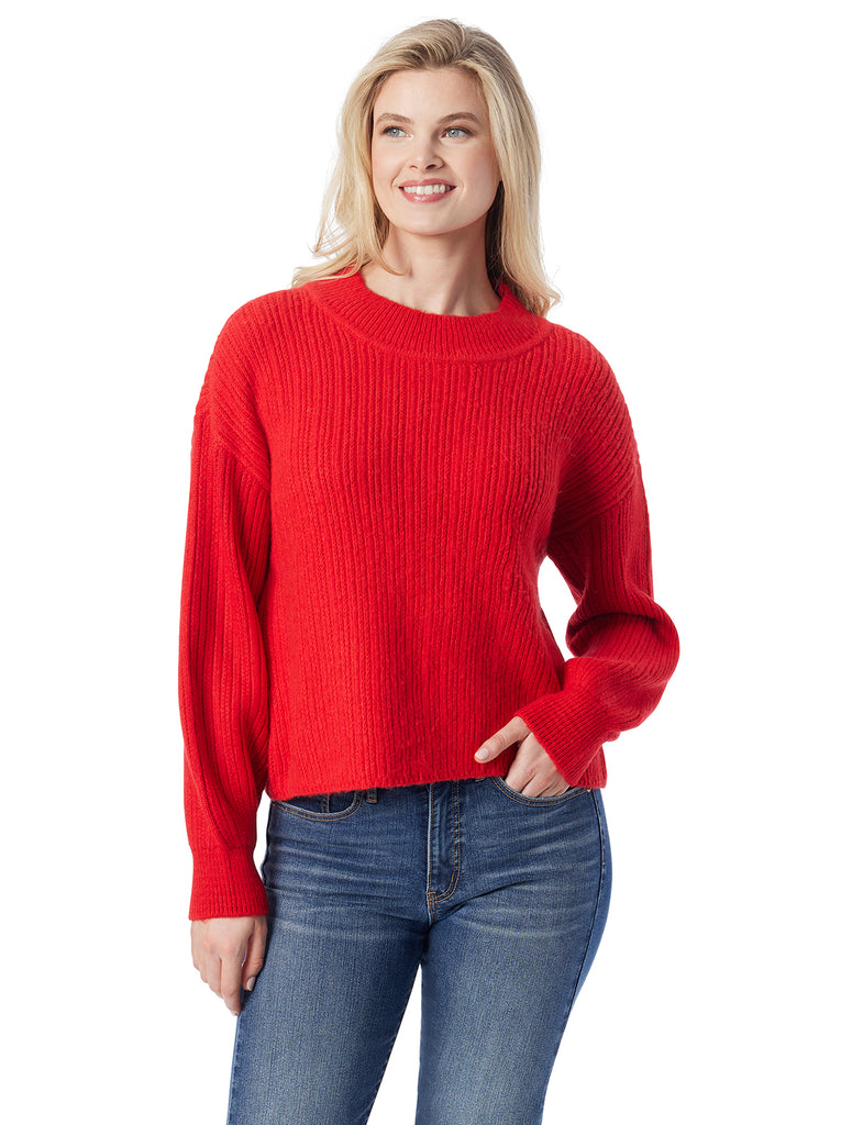 Portia Sweater in Goji Berry