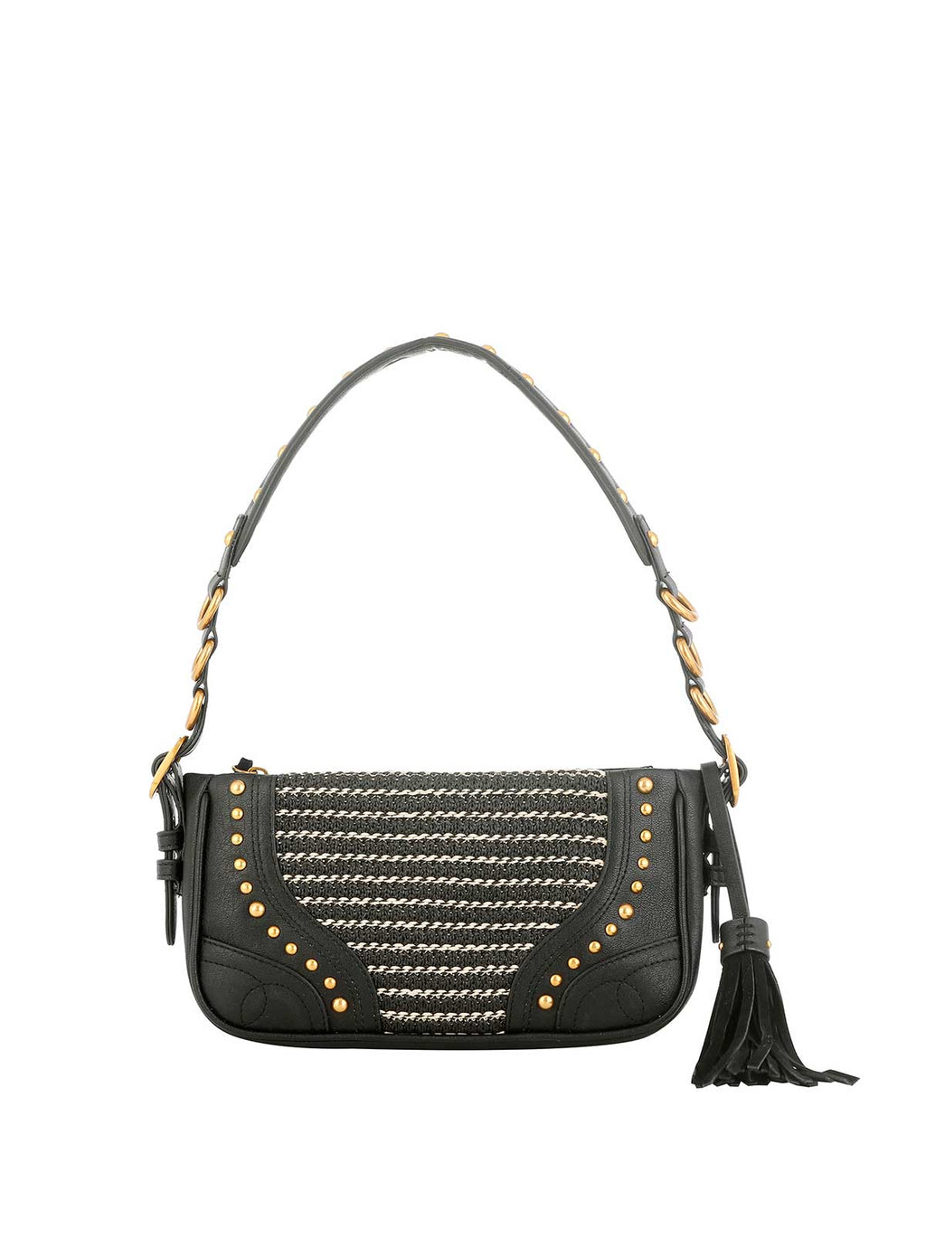 Ellie Shoulder Handbag in Meteorite