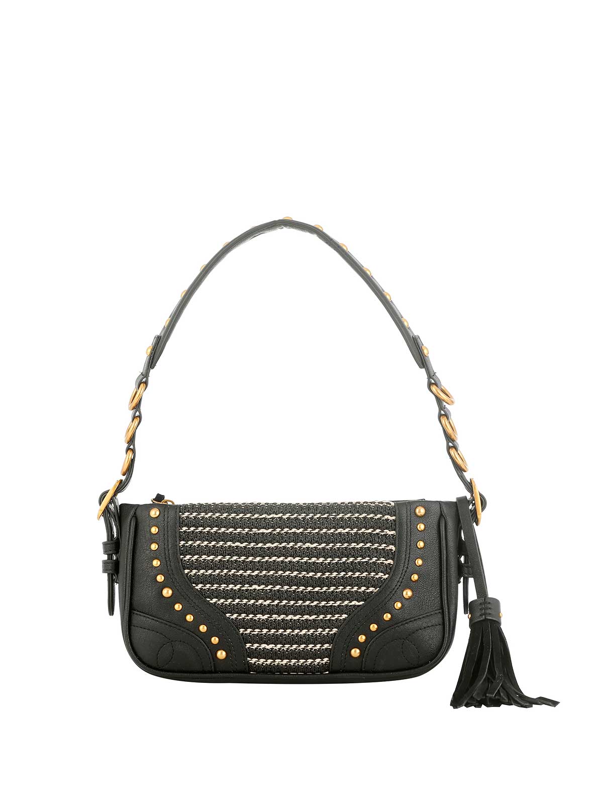 Ellie Shoulder Handbag in Meteorite