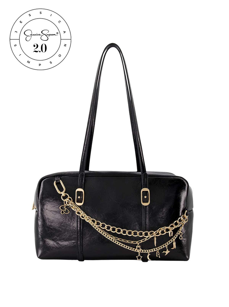 Jessica Simpson 2.0 Grayson Shoulder Bag in Meteorite
