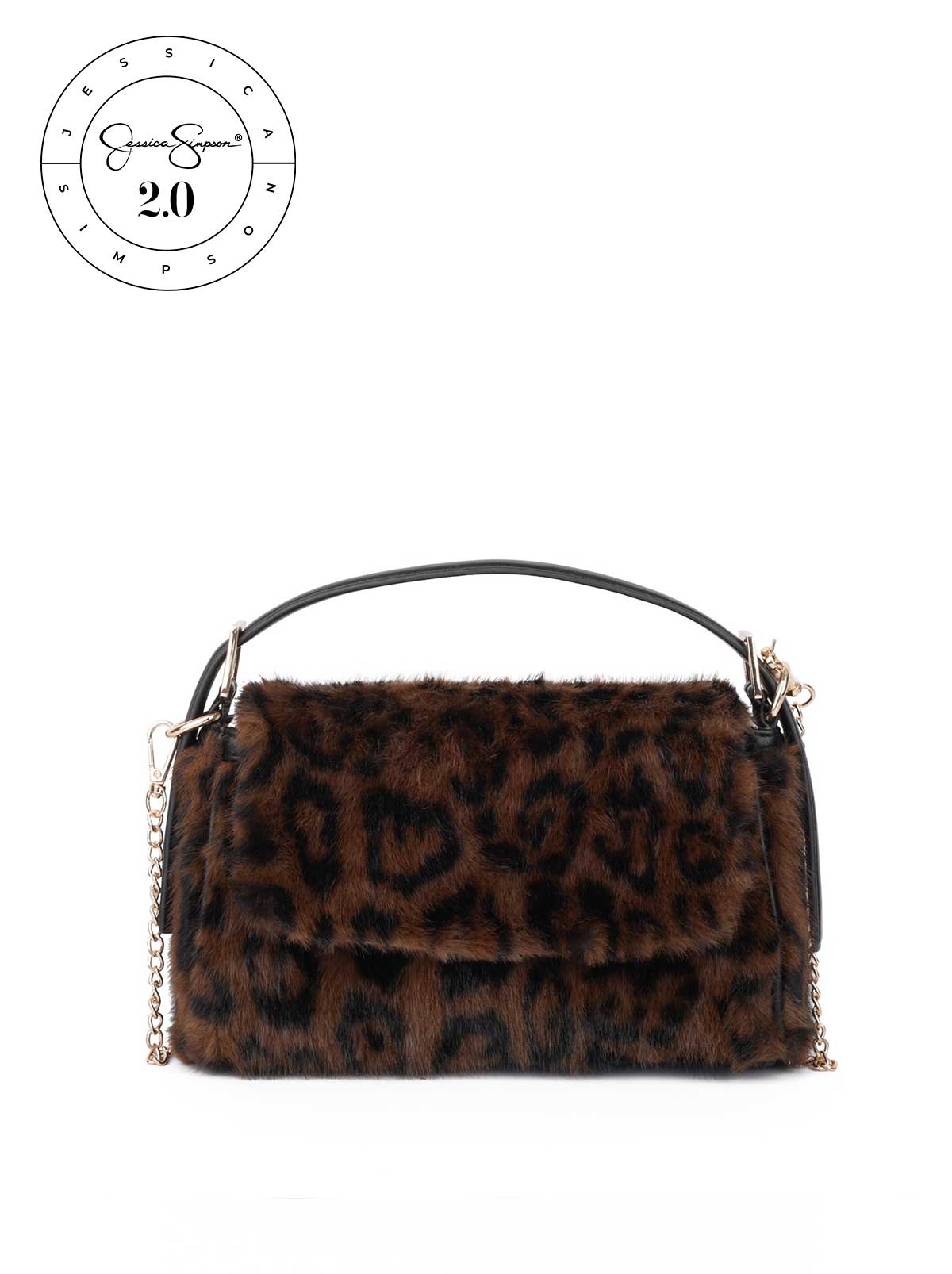 Jessica Simpson 2.0 Luisa Top Handle in Leopard