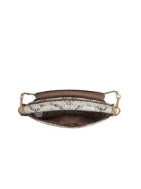 Jessica Simpson 2.0 Luisa Top Handle in Ivory Snake