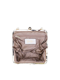 Jessica Simpson 2.0 Zoe Frame Clutch in Soft Ivory