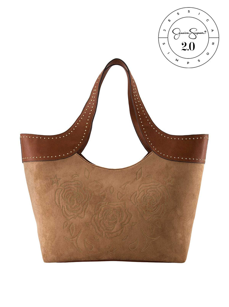 Jessica Simpson 2.0 Alana Tote in Golden Oak