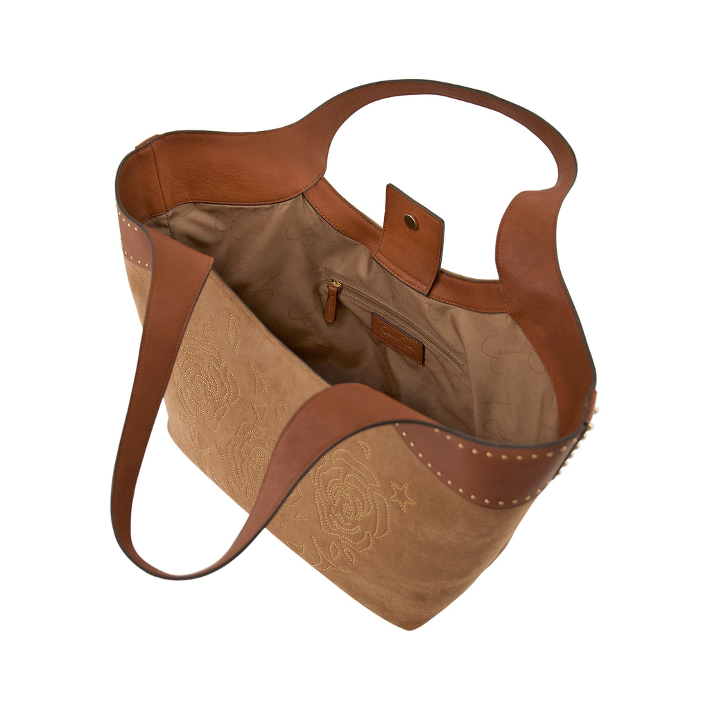 Jessica Simpson 2.0 Alana Tote in Golden Oak