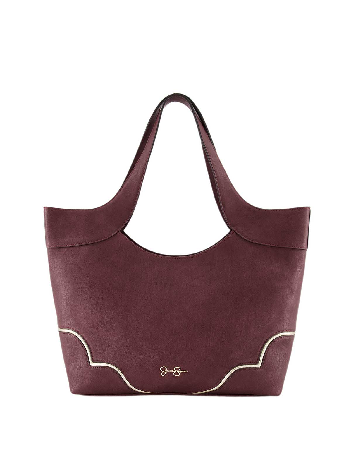 jessica simpson travel tote bag Jessica Simpson 2.0 Alana Tote in Pinot Noir -