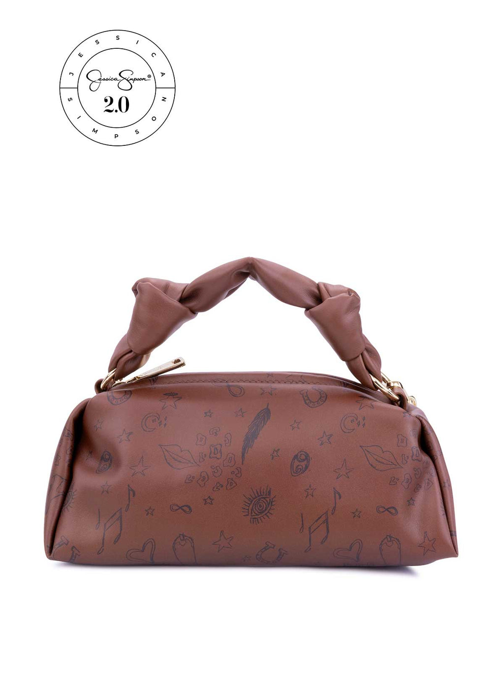 Jessica Simpson 2.0 Mila Shoulder Bag in in Golden Oak