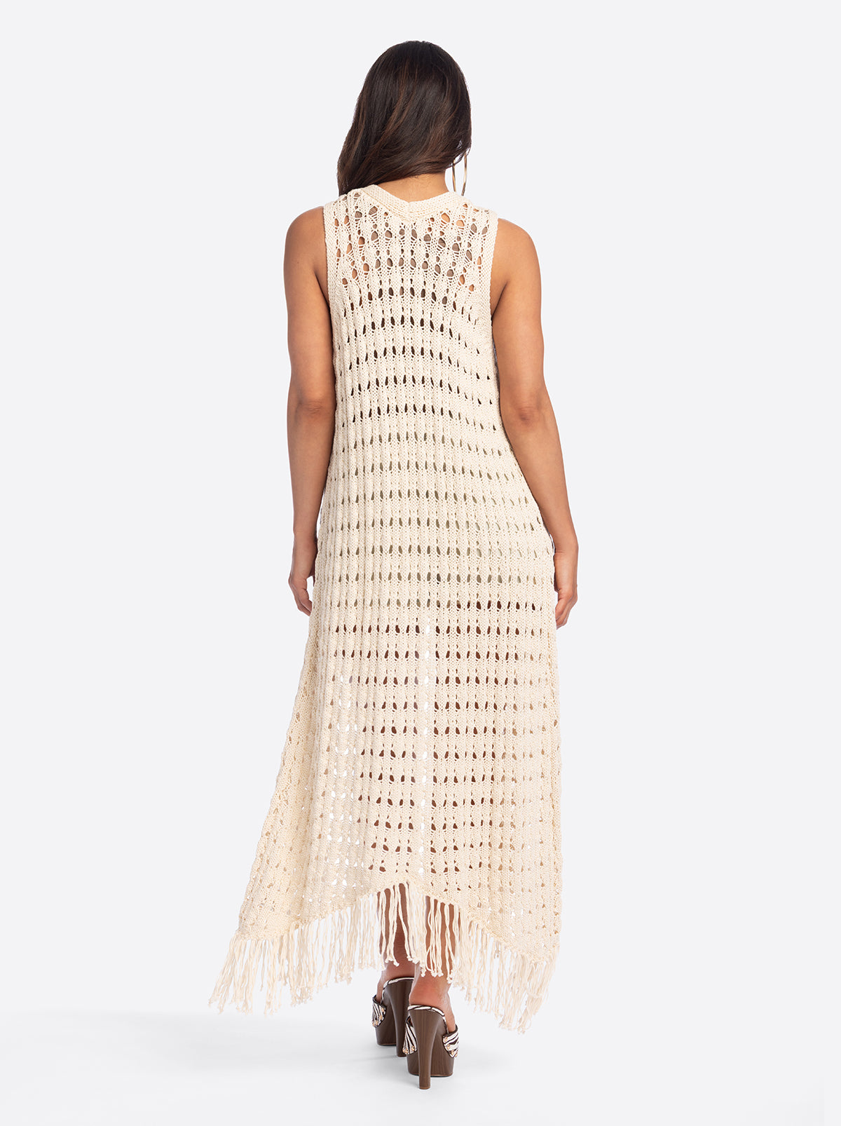 halter neck beach dress Summer Strolls Halter Neck Tie Midi Dress main image 0