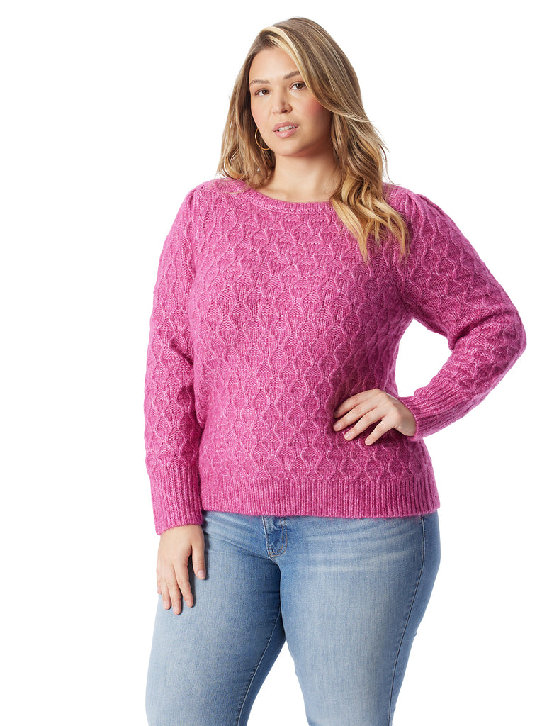 Kati Sweater in Festival Fushia Combo