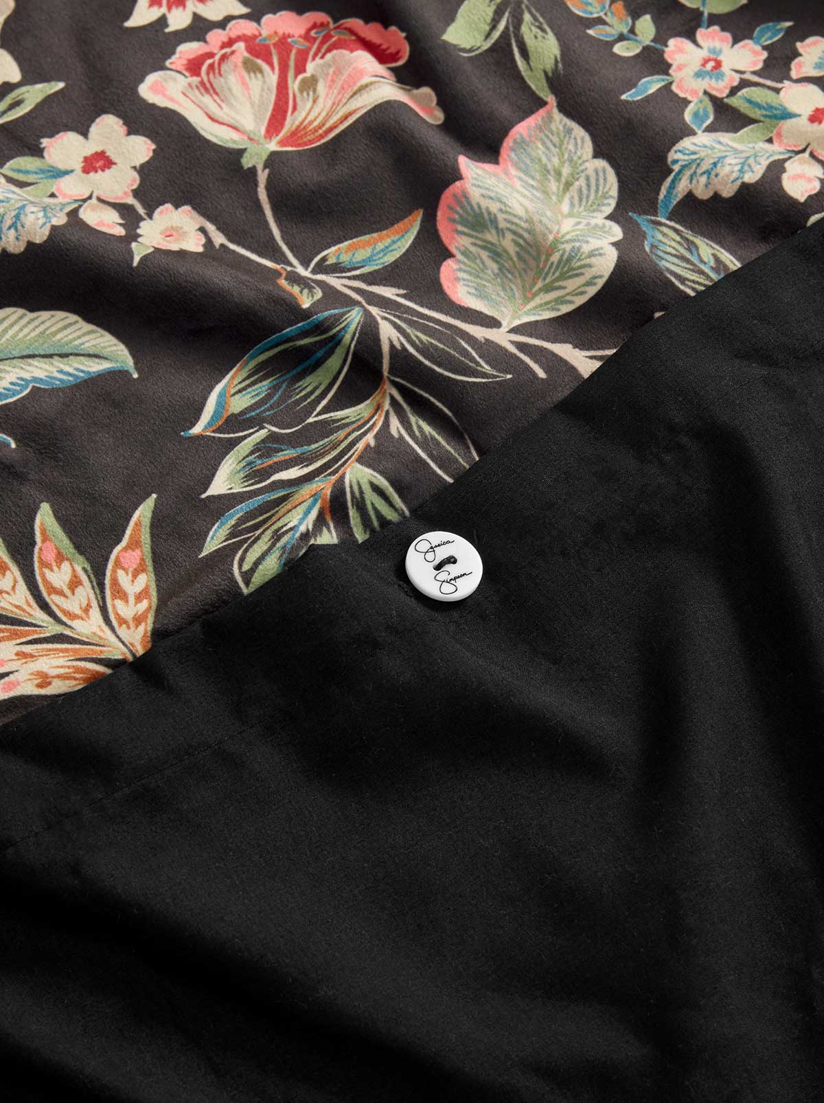 Botanical Embossed Print Duvet Cover Set