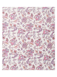 Bertha Rose Lilac Plush Throw Blanket