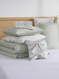 Felicity Sage Floral Bed in a Bag