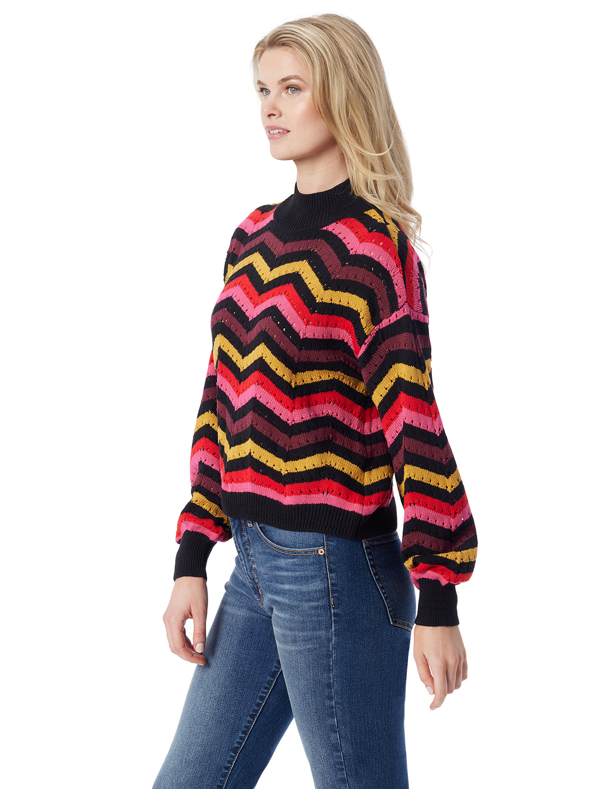 Farai Sweater in Striped Multi – Jessica Simpson