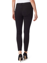 Adored High Rise Ankle Skinny Jeans in Black