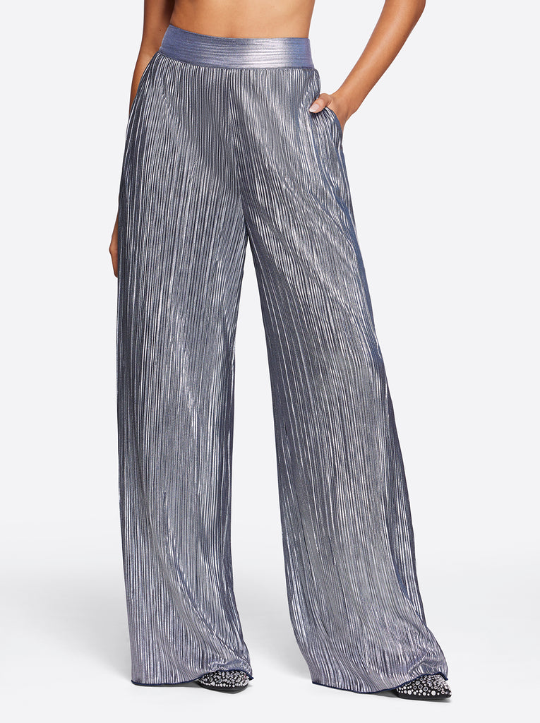 Adaeze Wide Leg Pant in Peacoat