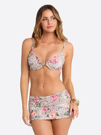 Lettuce Edge String Triangle Top in Animal Control