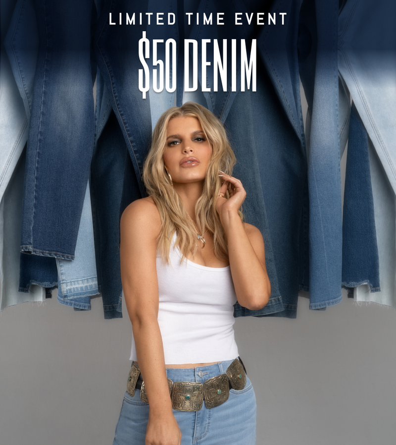 Limited time event $50 denim