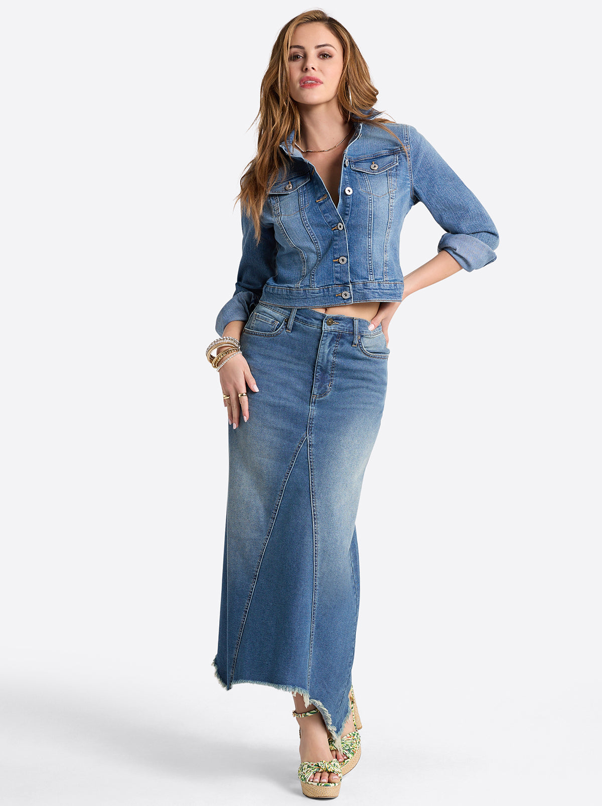 Della Maxi Skirt in Chorus