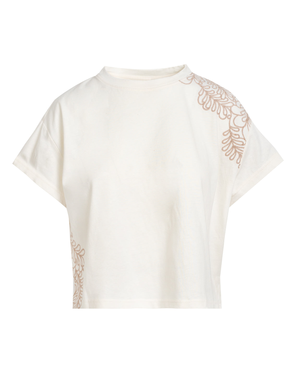 JS Jessica Simpson Suri Tee in Gardenia-Indra