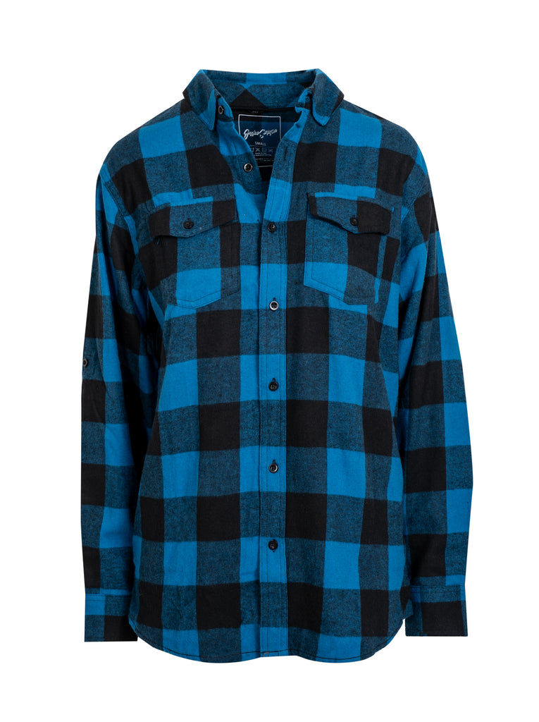 Exclusive Nashville Canyon Flannel Shirt in Blue