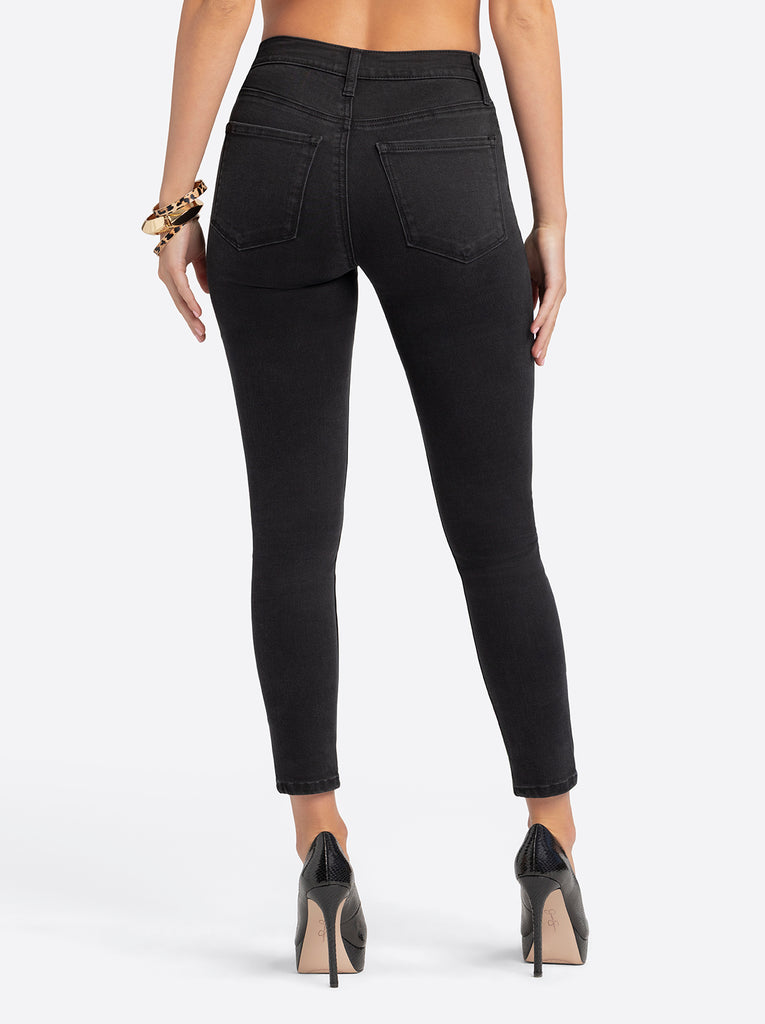 Jessica Simpson 2.0 Debbie High Rise Skinny Jeans in Luminous