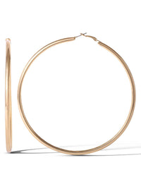 Large 3.75" Hoop Earring