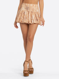 Jessica Simpson 2.0 Toni Bubble Skirt in Snake