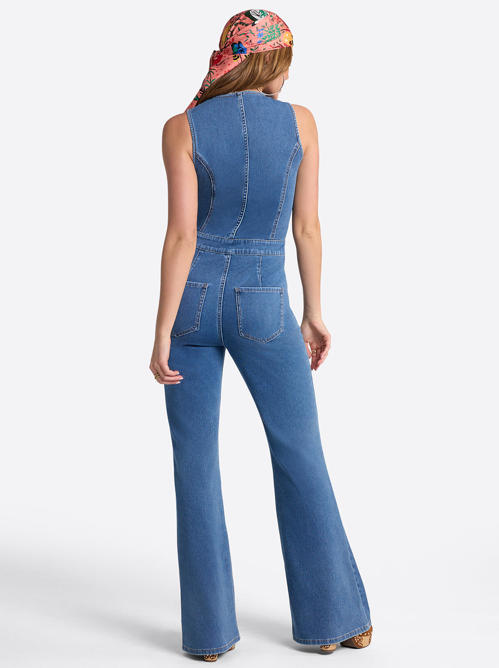 Flare Jumpsuit in Whispered